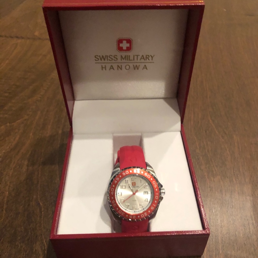 Red Bracelet Watch